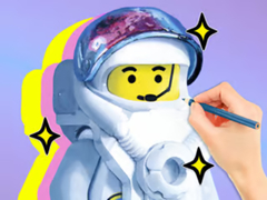 遊戲Coloring Book: LEGO Astronaut