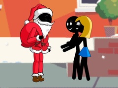 遊戲Stickman Santa