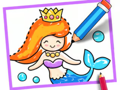 遊戲Toddler Drawing: Mermaid