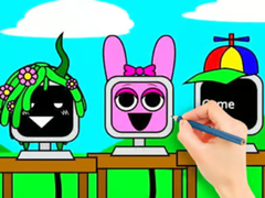 遊戲Coloring Book: Sprunki Fun Computer