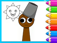 遊戲Coloring Book: Sprunki Brud