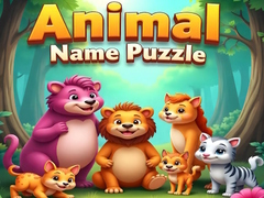 遊戲Animal Name Puzzle