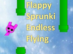 遊戲Flappy Sprunki Endless Flying