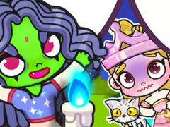 遊戲Jigsaw Puzzle: Elphaba And Glinda