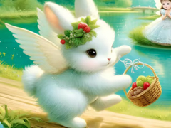 遊戲Jigsaw Puzzle: Angel Bunny