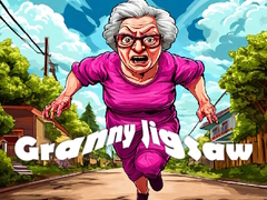 遊戲Granny Jigsaw 