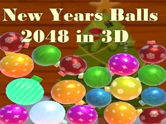 遊戲New Years Balls 2048 in 3D