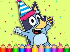 遊戲Coloring Book: Bluey's Birthday