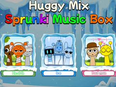 遊戲Huggy Mix Sprunki Music Box