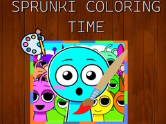 遊戲Sprunki Coloring Time