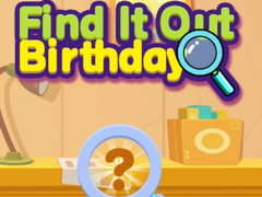 遊戲Find It Out Birthday