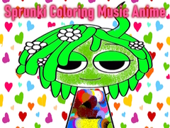 遊戲Sprunki Coloring Music Anime
