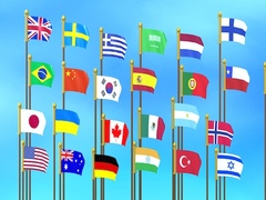 遊戲Flag Puzzle Jam: Collect Flags