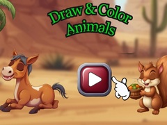 遊戲Draw & Color Animals