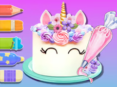 遊戲Coloring Book: Unicorn Cake
