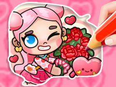 遊戲Coloring Book: Avatar Valentine's