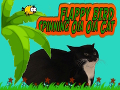 遊戲Flappy Bird Spinning oia oia Cat