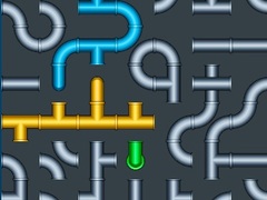 遊戲Connect The Pipes Water Puzzle
