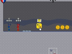 遊戲Stickman Huggy Party Duo