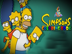 遊戲Back To School Simpsons Coloring Book