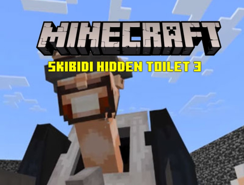 遊戲Minecraft Skibidi隱藏廁所3 在線.