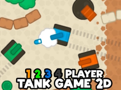 遊戲1 2 3 4 Player Tank Game 2D