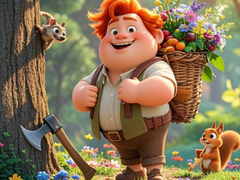 遊戲Find The Differences: The Honest Woodcutter