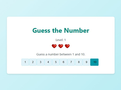 遊戲Guess The Number