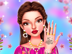 遊戲Celebrity Spring Manicure Design