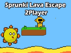 遊戲Sprunki Lava Escape 2Player