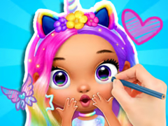 遊戲Coloring Book: Fashion Barbie Princess