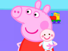 遊戲Jigsaw Puzzle: Peppa Pig New Baby