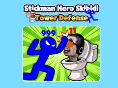 遊戲Stickman Hero Skibidi Tower Defense 
