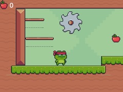 遊戲Green Ninja Collects Apples