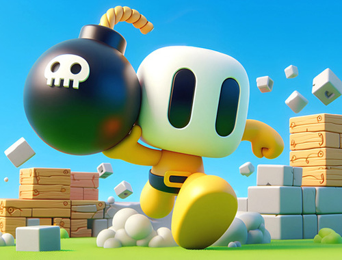 遊戲Bombaman 3d 在線.