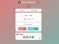 遊戲Math Galaxy