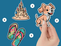 遊戲Sticker Book Puzzle Color By Number