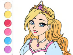 遊戲Coloring Book: Princess Prom Dress