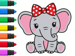 遊戲Coloring Book: Elephant