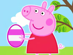遊戲Jigsaw Puzzle: Peppa Pig Easter Eggs