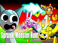 遊戲Sprunki Monster Hunt