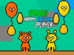 遊戲Sprunki Happy Easter 2Player