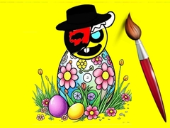 遊戲Sprunki Easter Coloring
