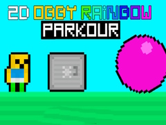遊戲2D Obby Rainbow Parkour