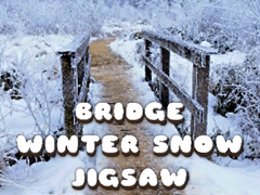 遊戲Bridge Winter Snow Jigsaw
