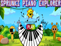 遊戲Sprunki Piano Explorer
