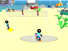 遊戲Stickman Beach Volleyball