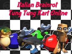 遊戲Italian Brainrot Tung Tung Kart Online