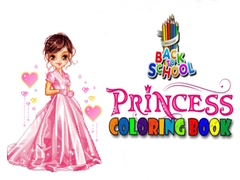 遊戲Back To School Princess Coloring Book