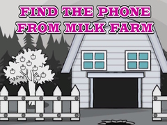遊戲Find The Phone From Milk Farm